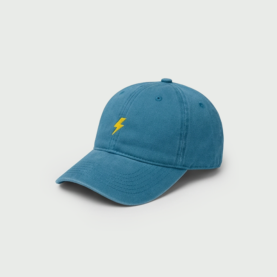 Thunderbolt Teal Cap