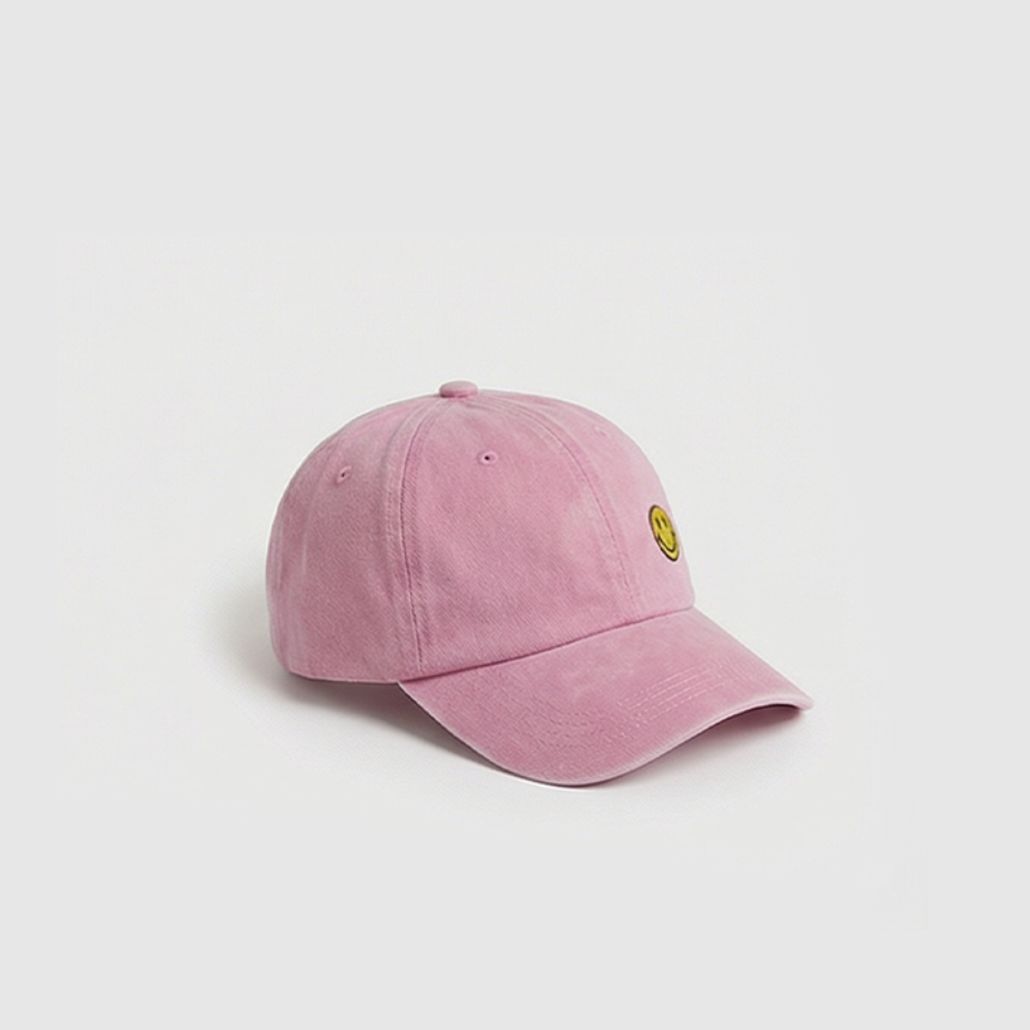 Smiley Pink Cap