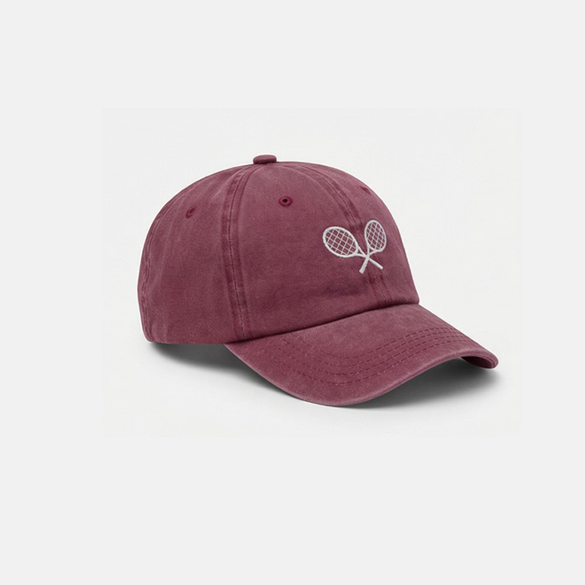 Tennis Burgundy Cap