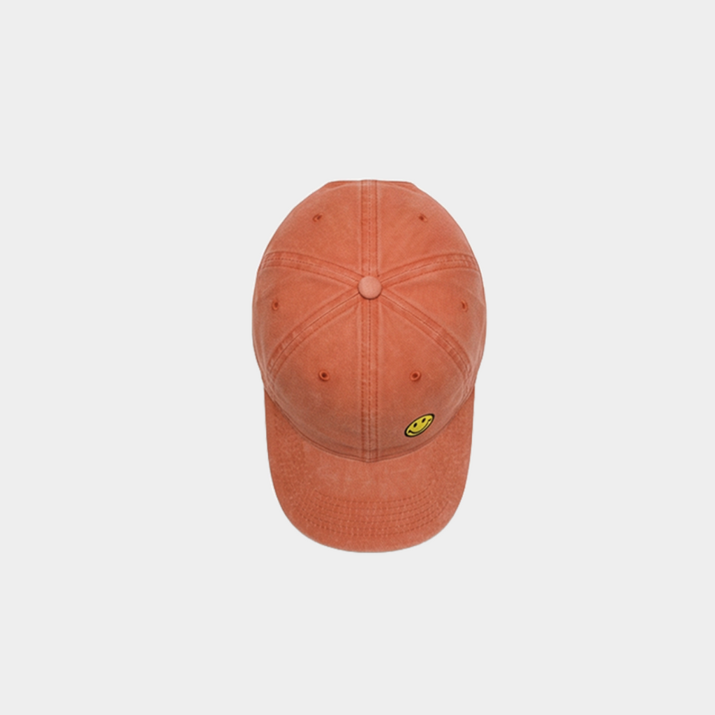 Smiley Orange Cap