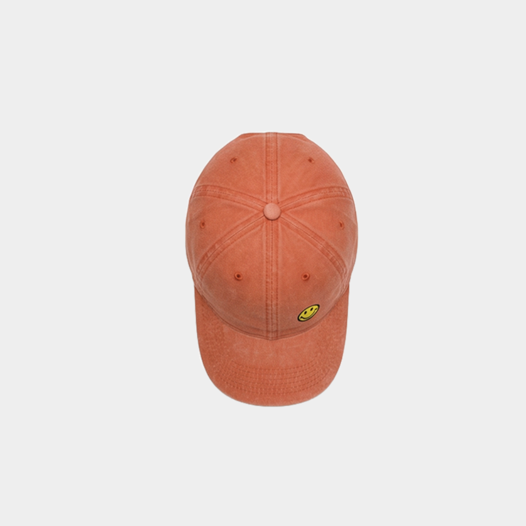 Smiley Orange Cap