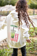 Oversized Matcha Mornings Hoodie