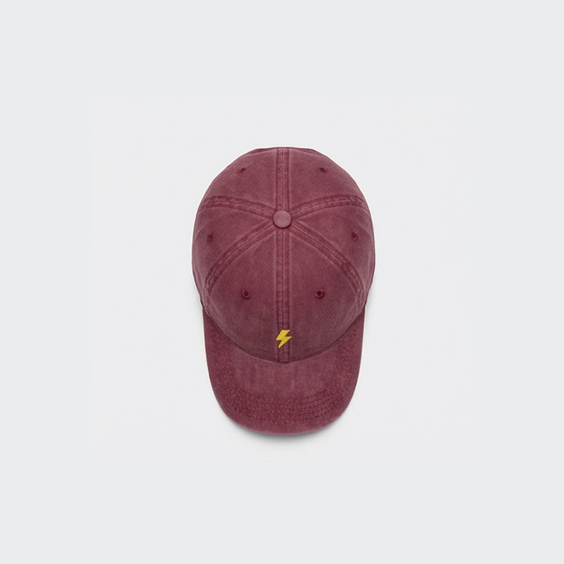 Thunderbolt Burgundy Cap