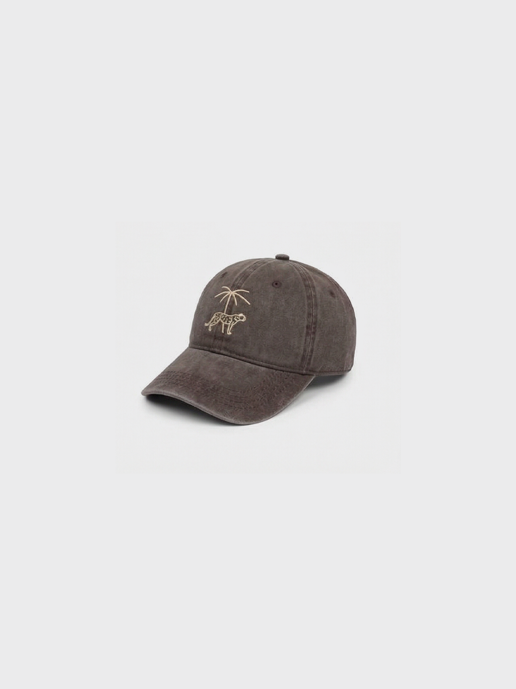 Cheetah Brown Cap