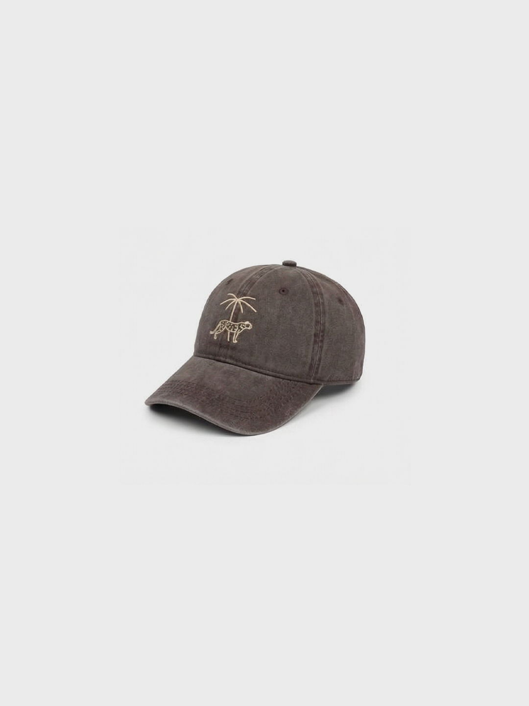 Cheetah Brown Cap