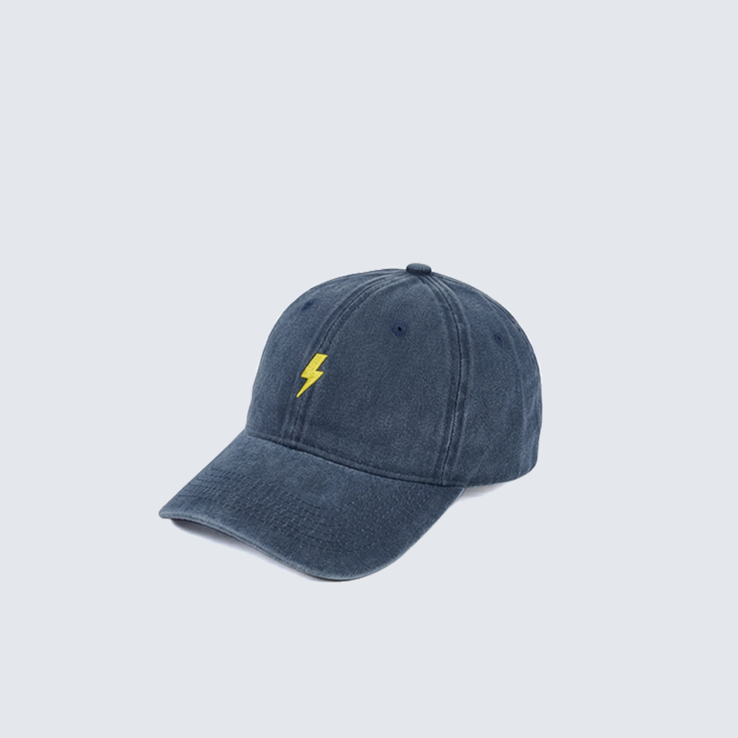 Thunderbolt Navy Blue Cap