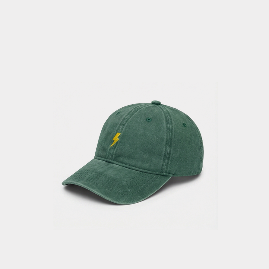 Thunderbolt Green Cap
