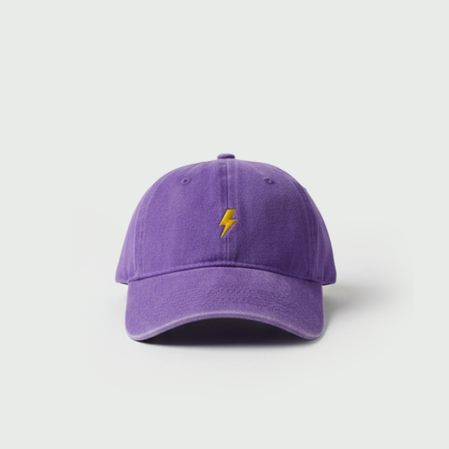 Thunderbolt Purple Cap