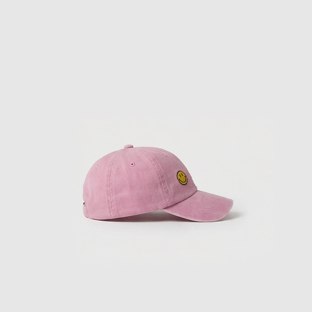 Smiley Pink Cap