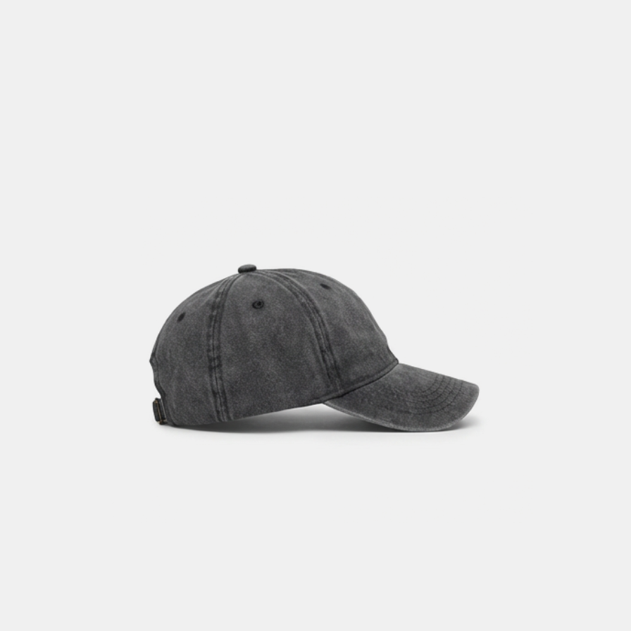 Smiley Black Cap