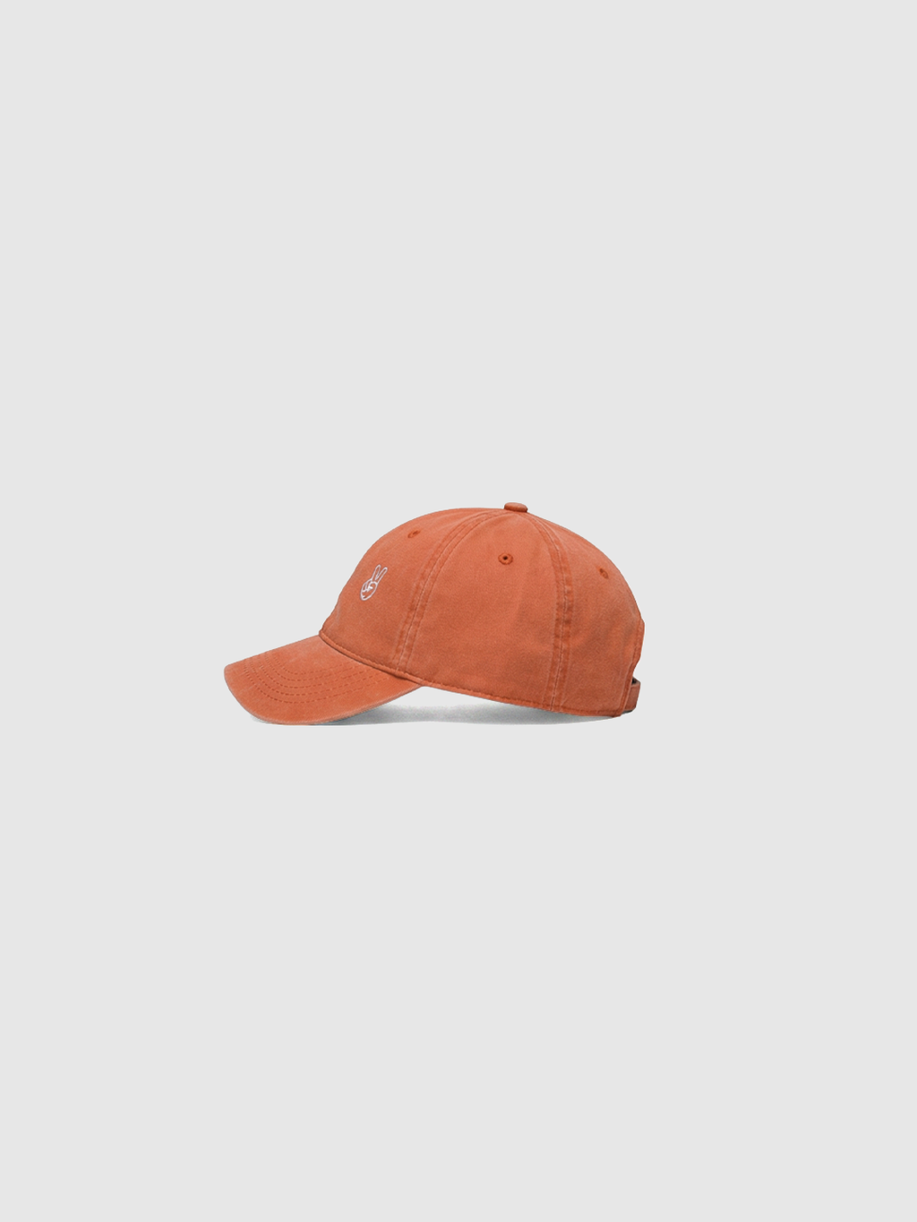 Peace Sign Orange Cap
