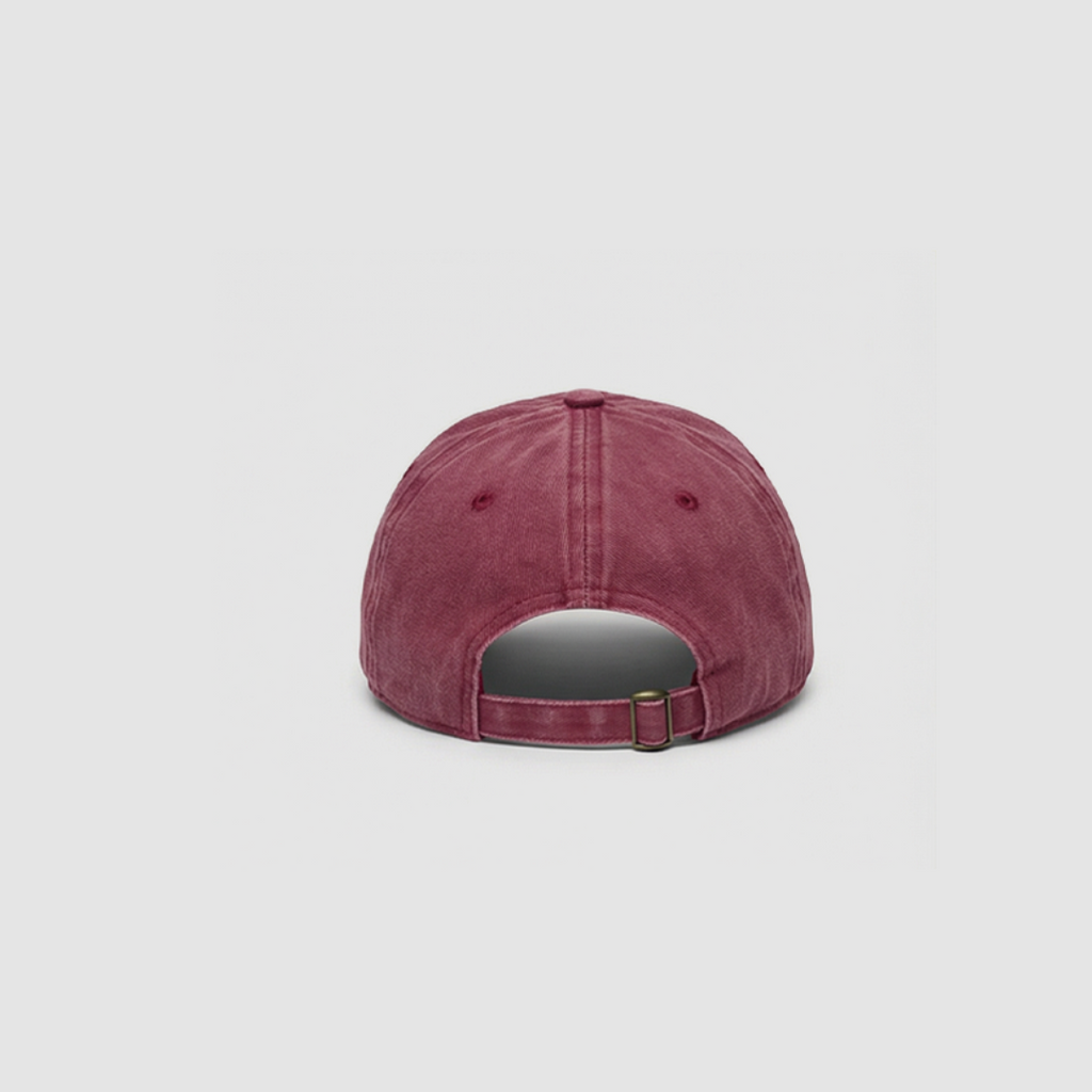 Smiley Burgundy Cap