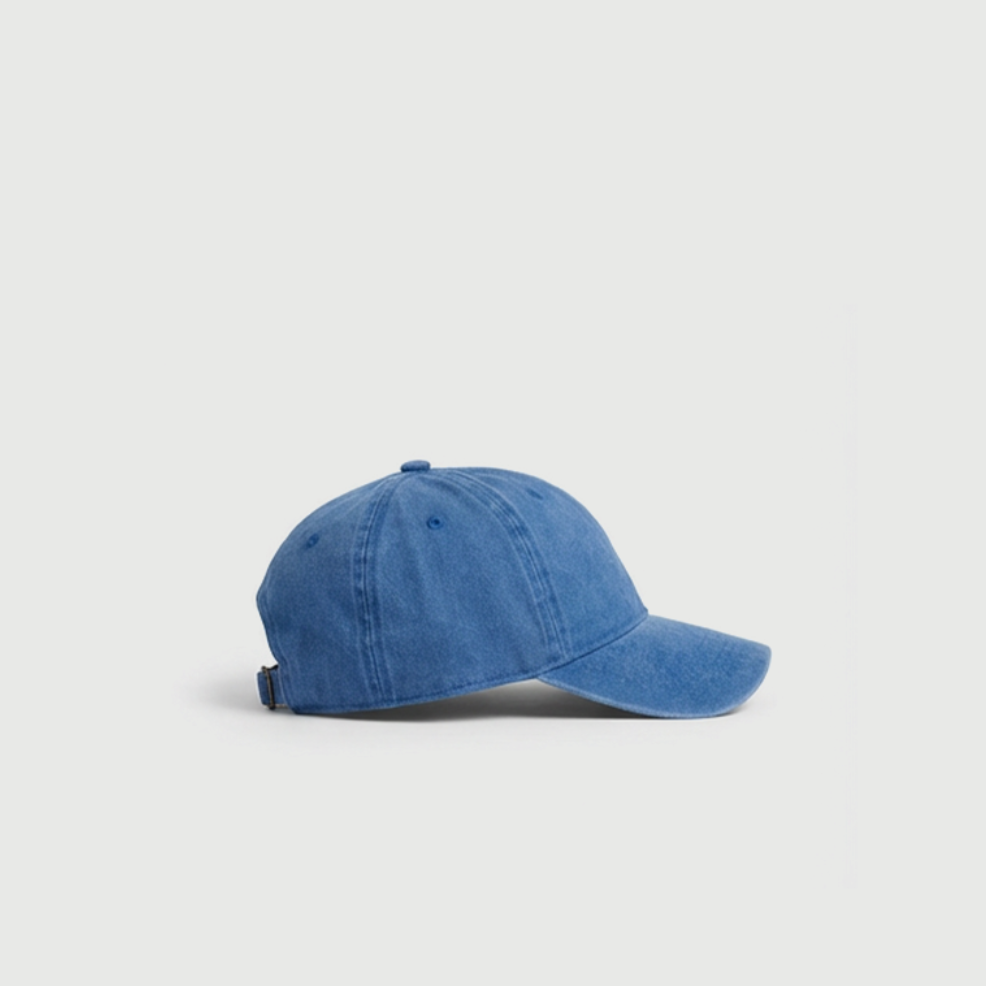 Smiley Blue Cap