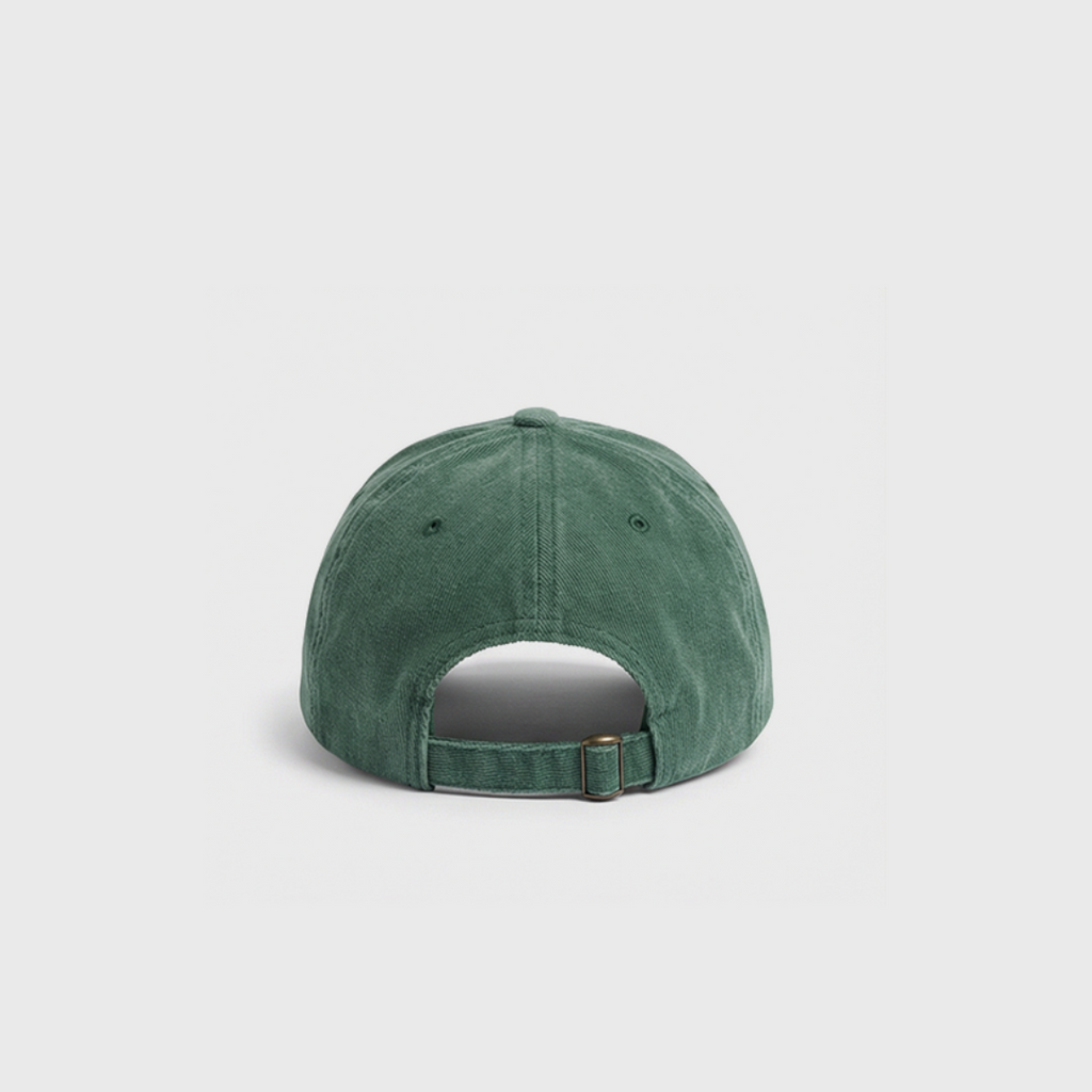 Smiley Green Cap