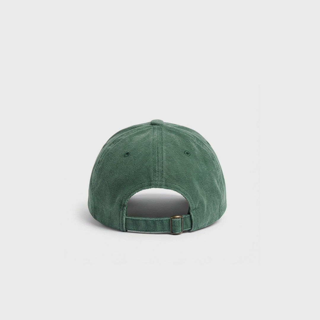 Smiley Green Cap
