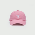 Bow Pink Cap