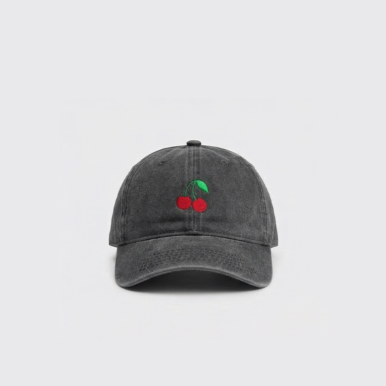 Cherry Black Cap