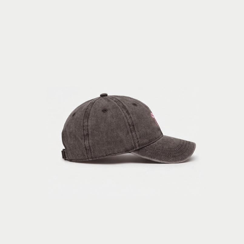 Bow Brown Cap