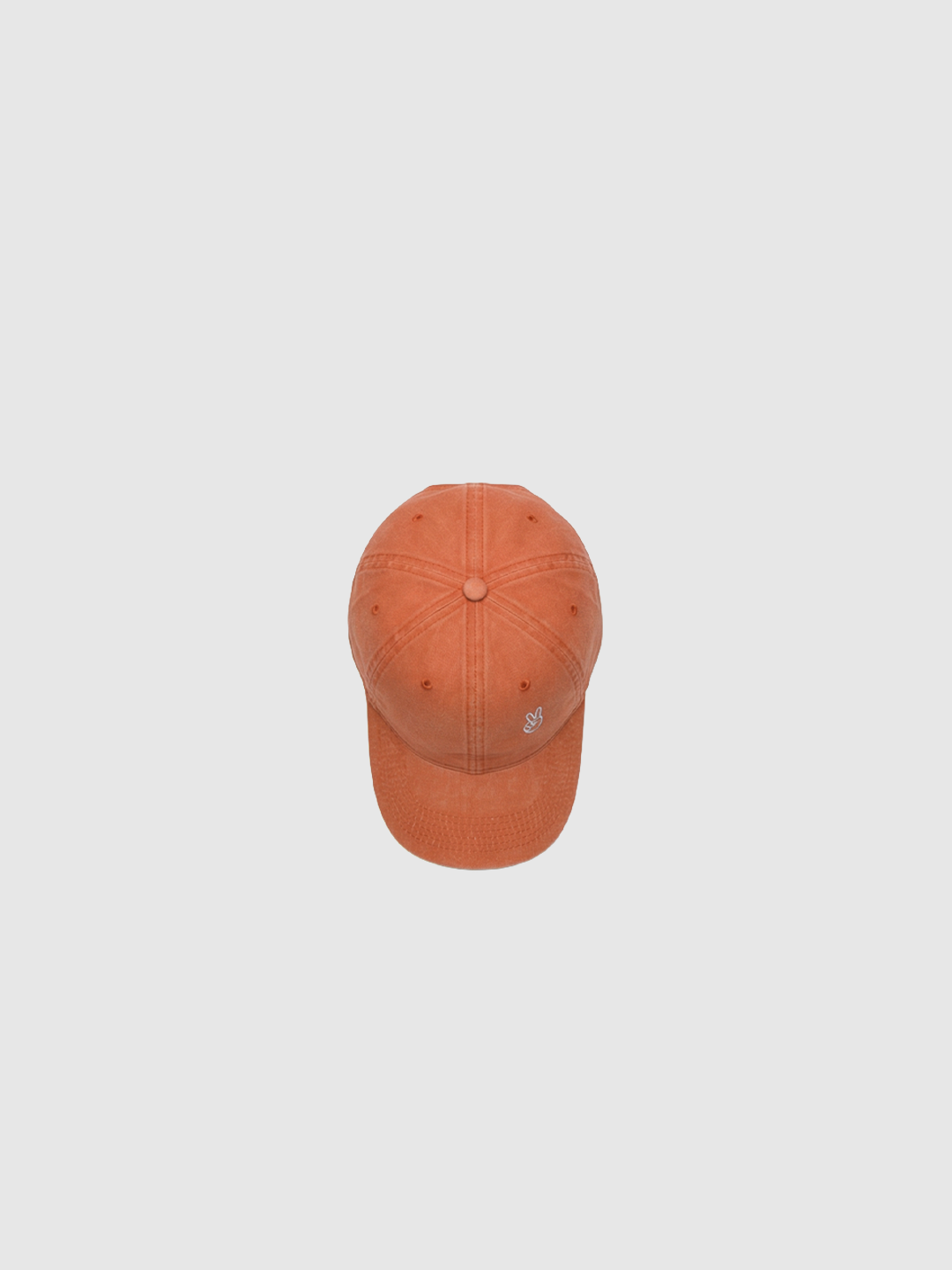 Peace Sign Orange Cap