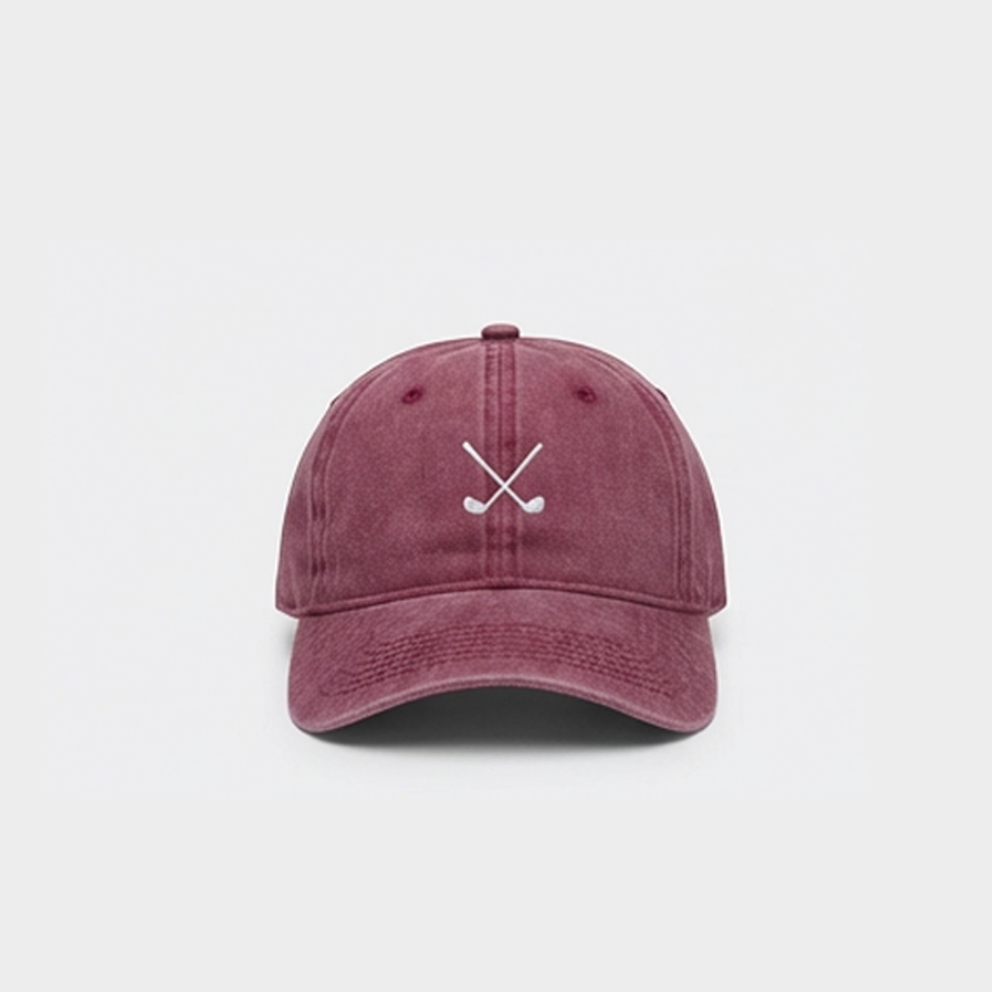 Golf Burgundy Cap