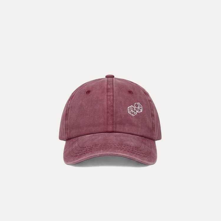 Dice Burgundy Cap