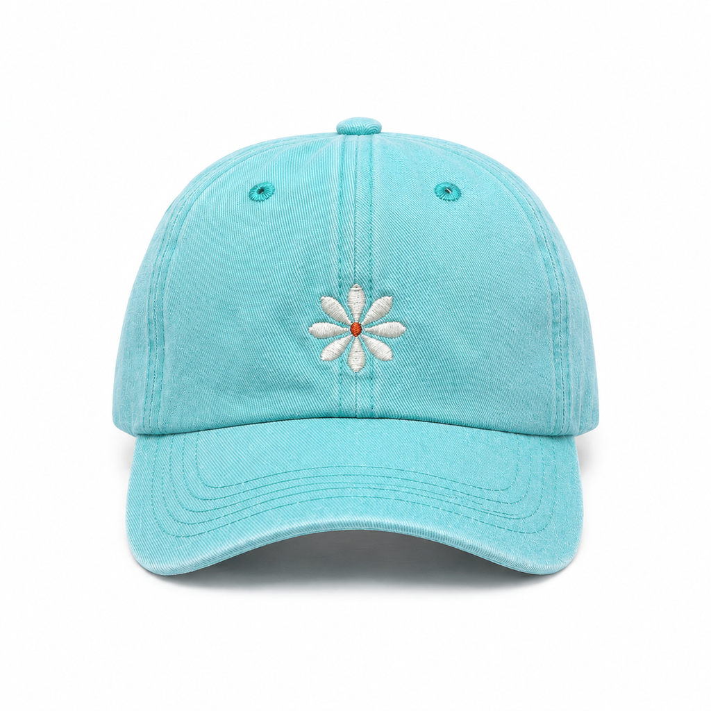 Daisy Cap - Turquoise