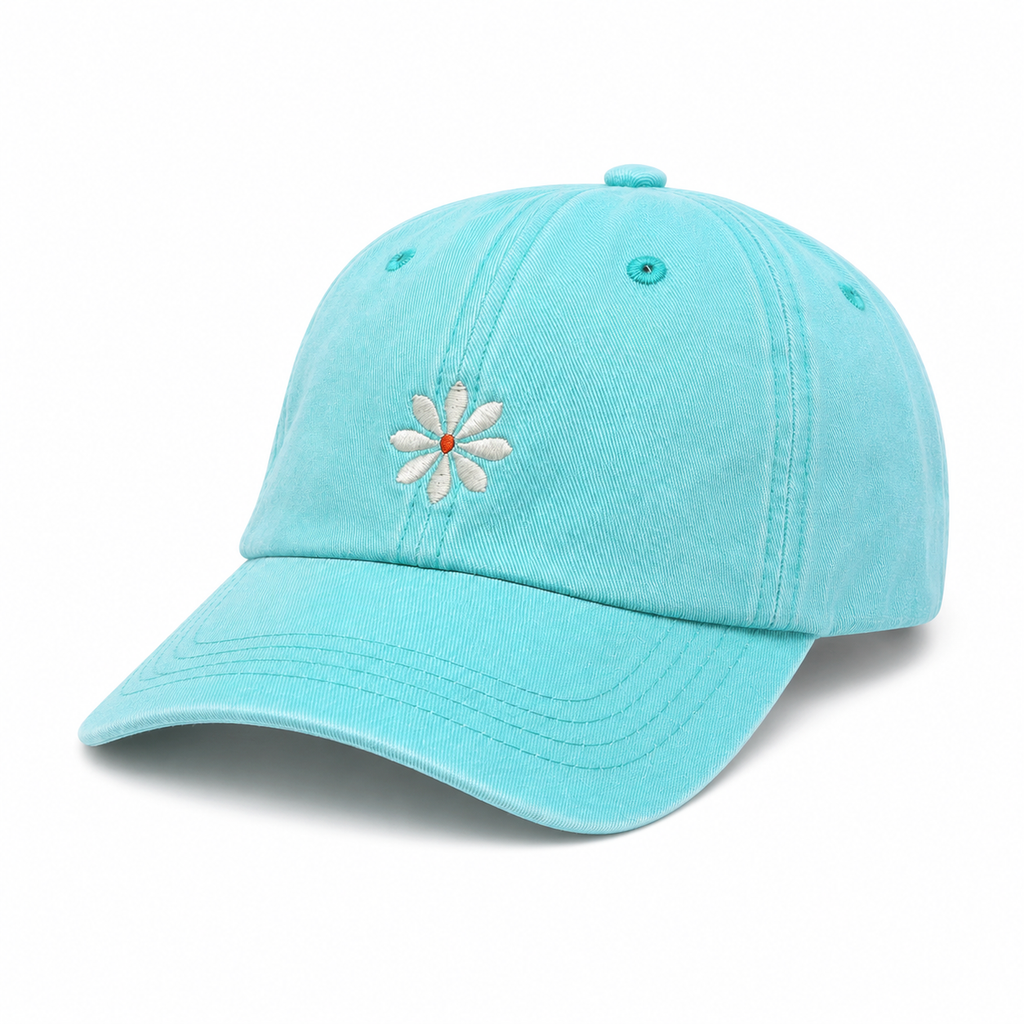 Daisy Cap - Turquoise