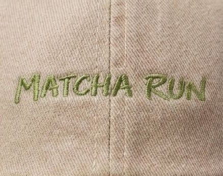 Matcha Run Cream Cap