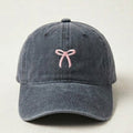 Bow Navy Cap