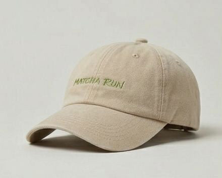 Matcha Run Cream Cap