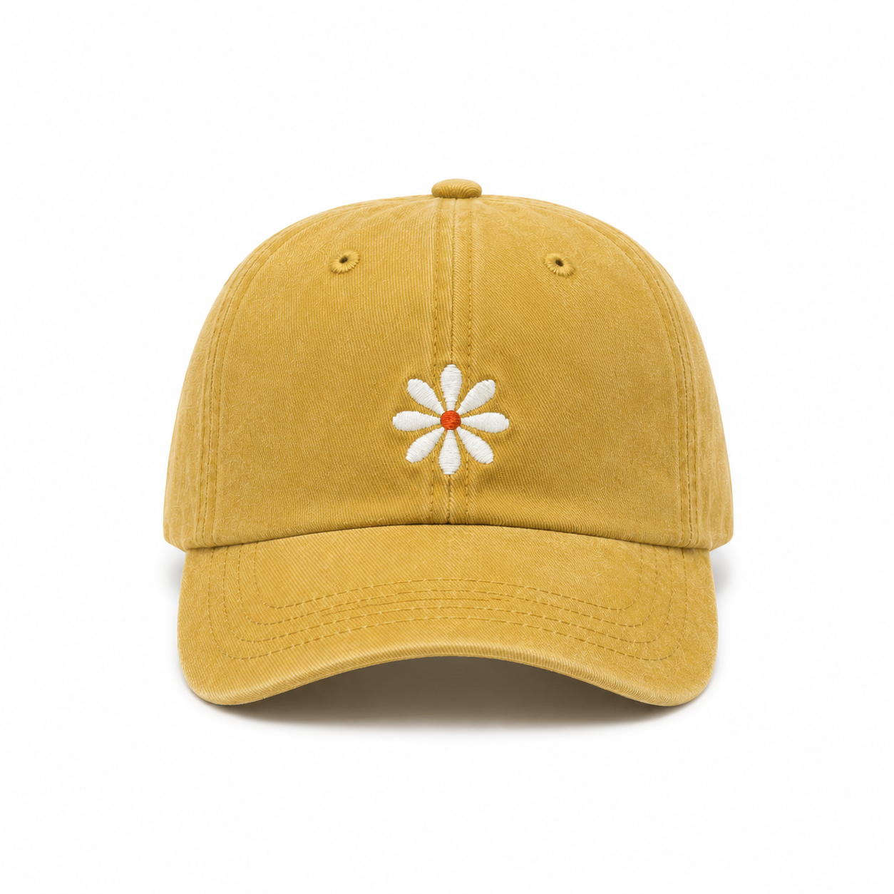 Daisy Cap - Mustard