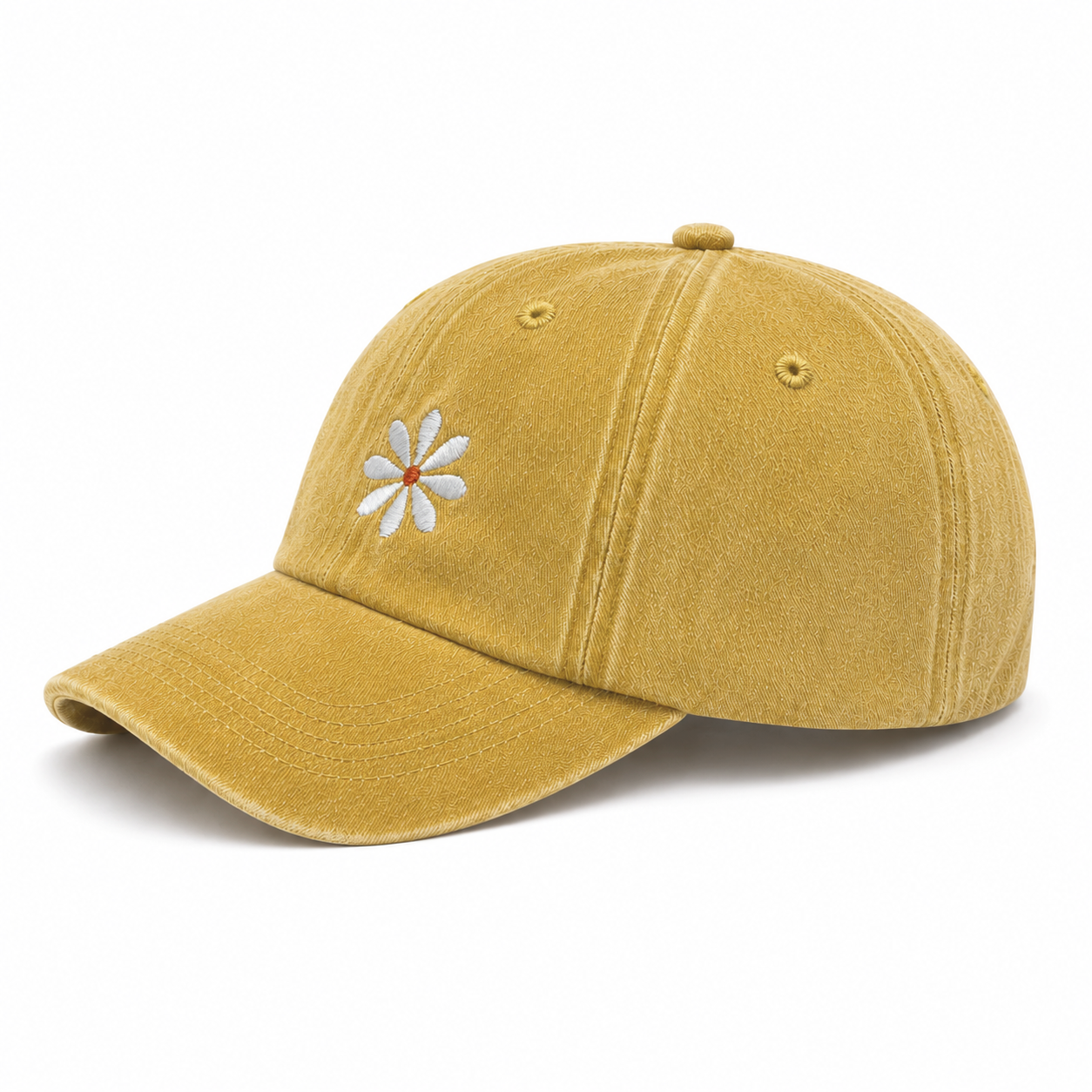 Daisy Cap - Mustard